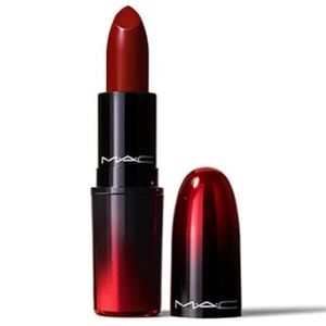 NWT MAC Love Me Lipstick in "E for Effortless" Red